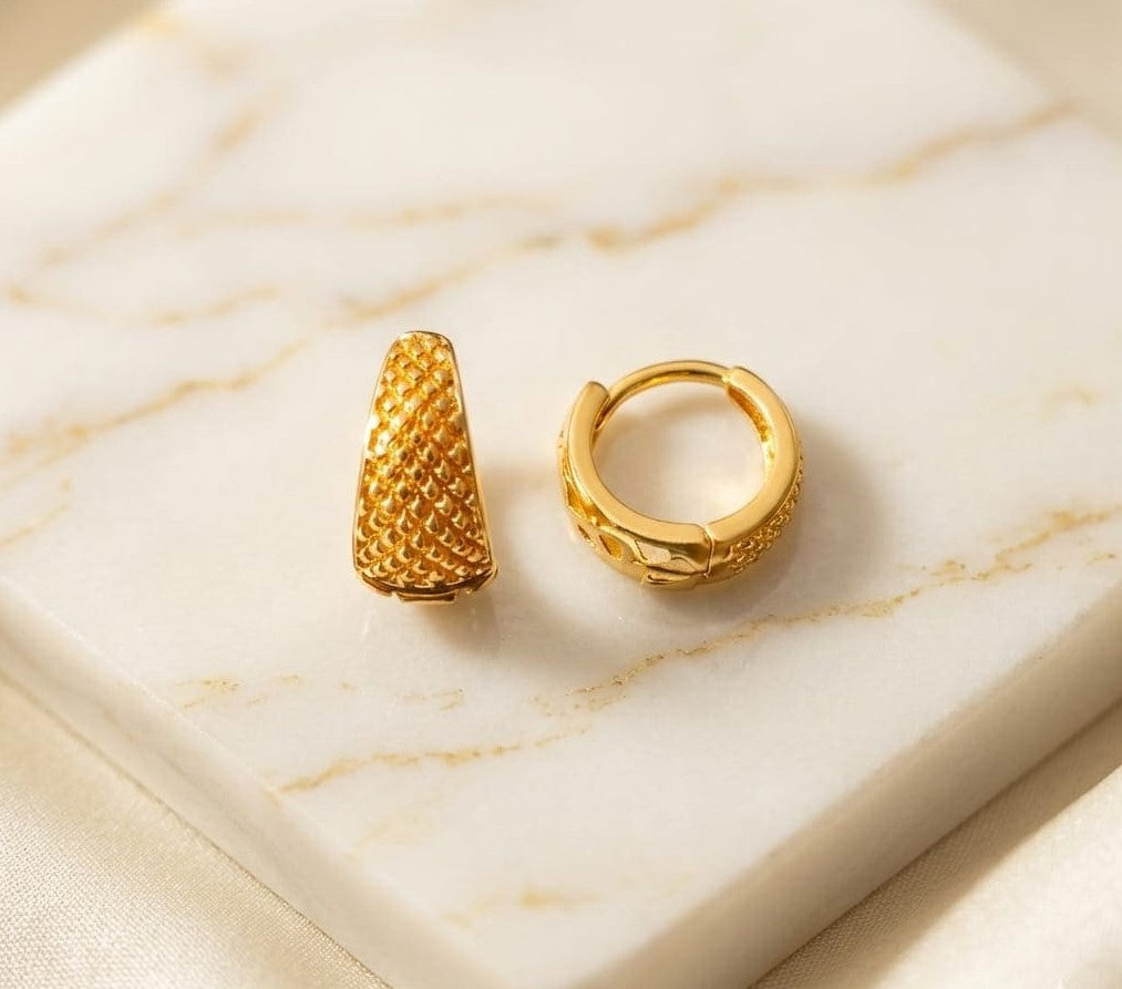 Premium Snake Texture Gold Bali