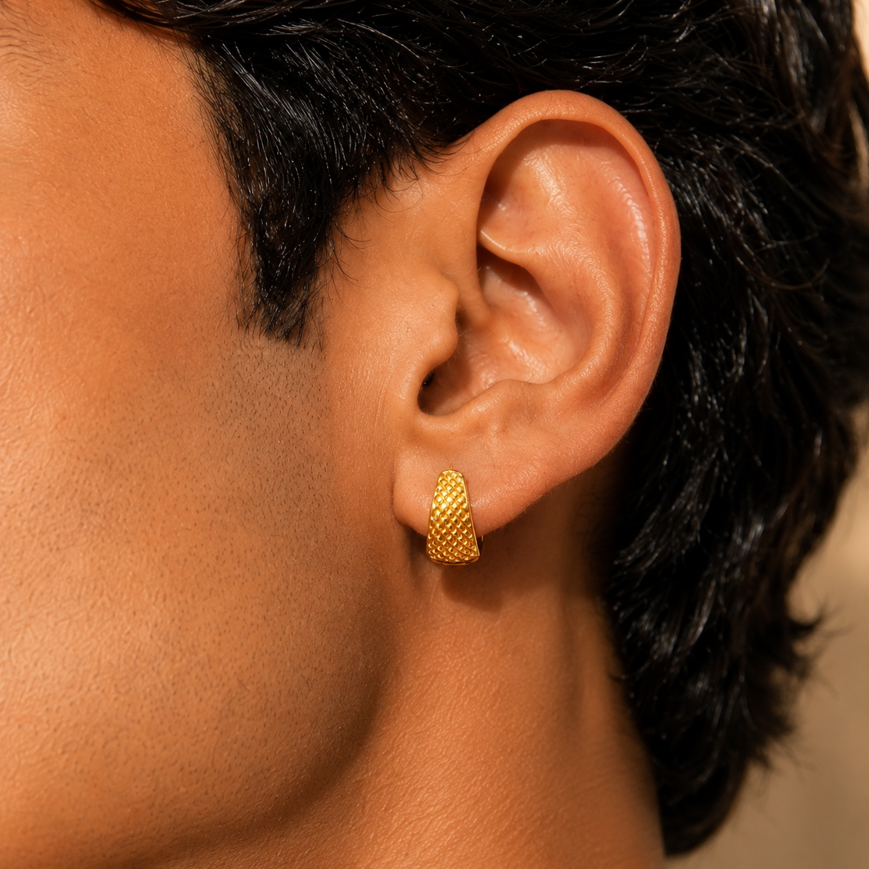 Premium Snake Texture Gold Bali