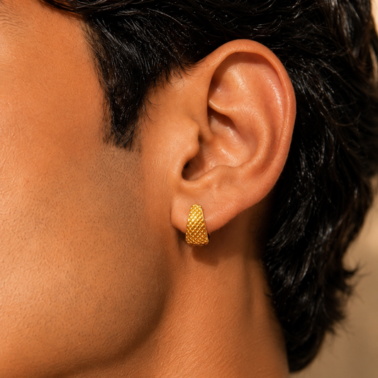 Premium Snake Texture Gold Bali